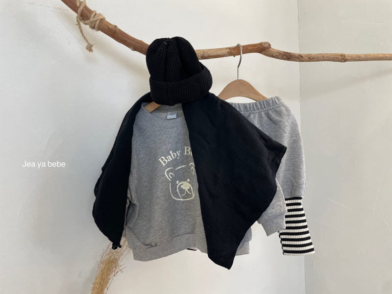 JEAYA & MYMI - Korean Children Fashion - #Kfashion4kids - Bear Top Bottom Set - 10