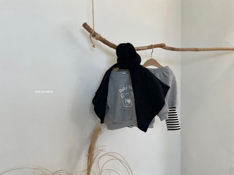 JEAYA & MYMI - Korean Children Fashion - #Kfashion4kids - Bear Top Bottom Set - 2