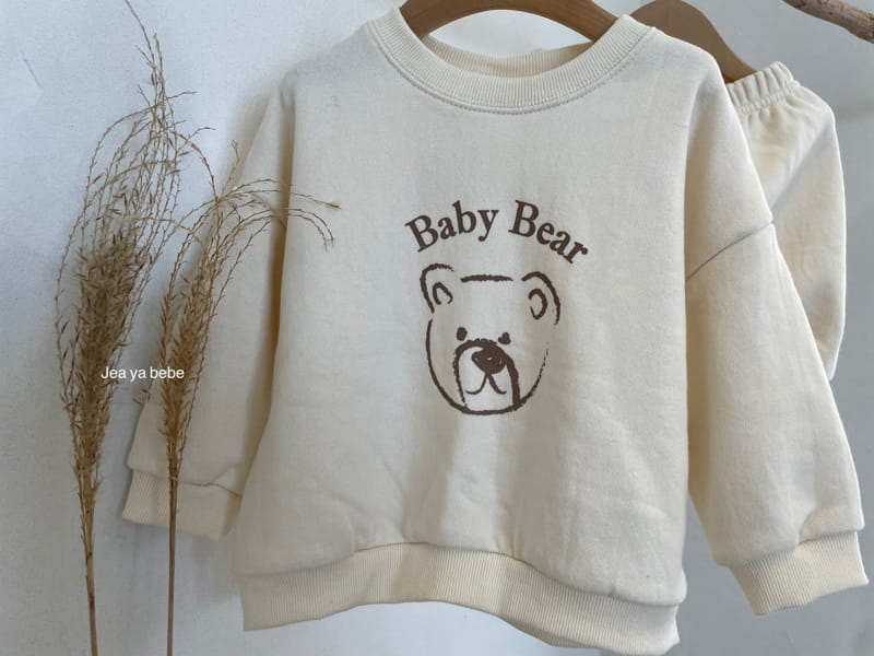 JEAYA & MYMI - Korean Children Fashion - #Kfashion4kids - Bear Top Bottom Set - 5