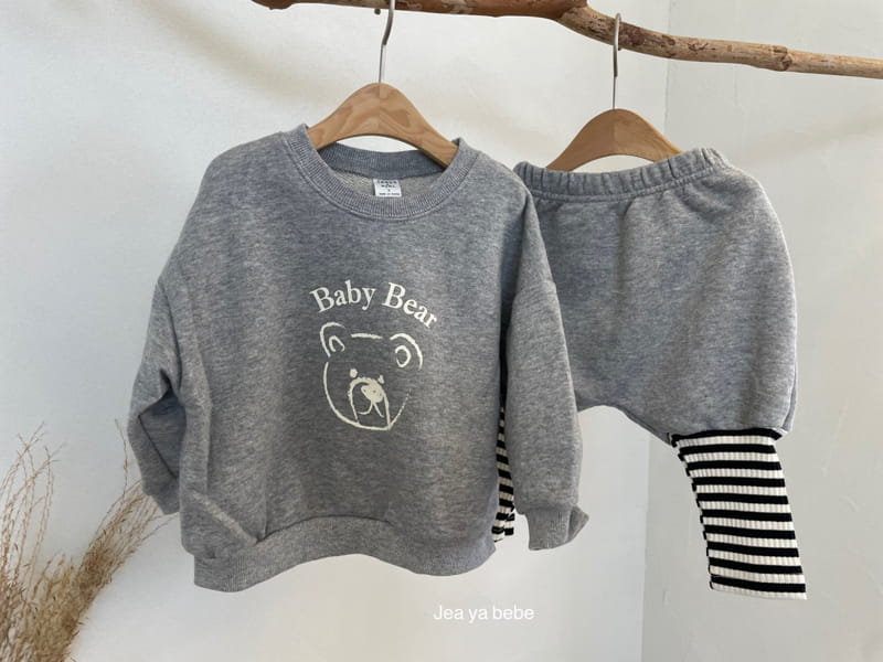 JEAYA & MYMI - Korean Children Fashion - #Kfashion4kids - Bear Top Bottom Set - 9