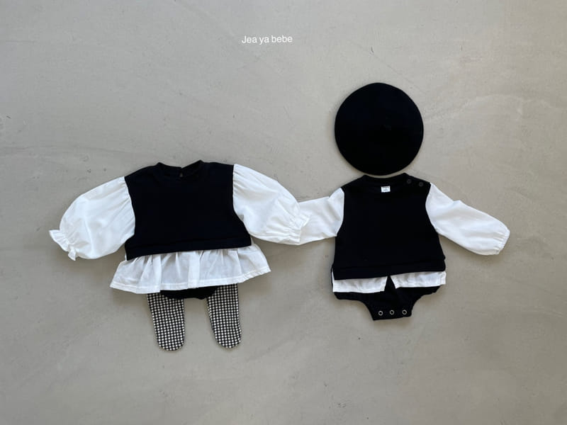 JEAYA & MYMI - Korean Children Fashion - #Kfashion4kids - Couple Bodysuit - 3