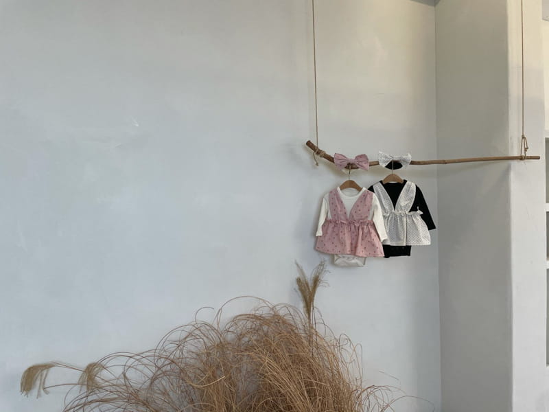 JEAYA & MYMI - Korean Children Fashion - #Kfashion4kids - Monro Bodysuit with Hairband - 6