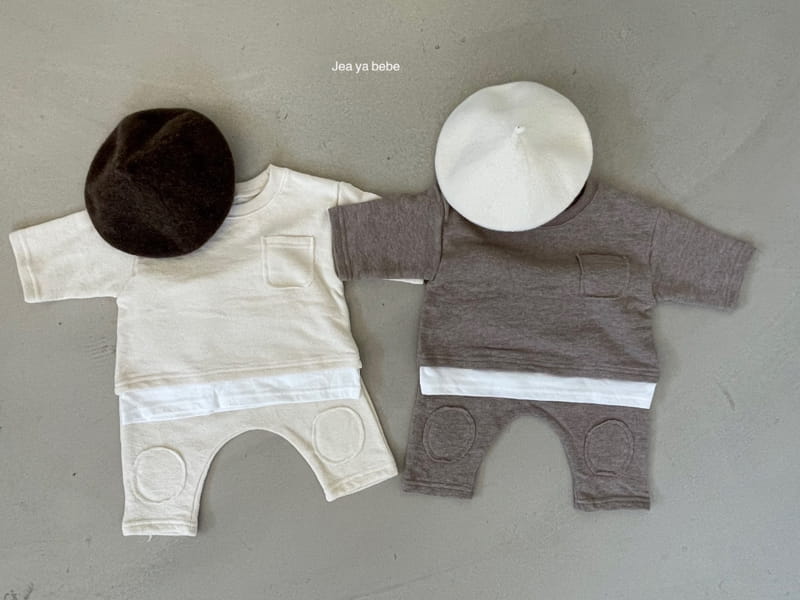 JEAYA & MYMI - Korean Children Fashion - #Kfashion4kids - Bbang Dduk Top Bottom Set - 9