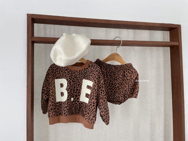 JEAYA & MYMI - Korean Children Fashion - #Kfashion4kids - Leopard Top Bottom Set - 8