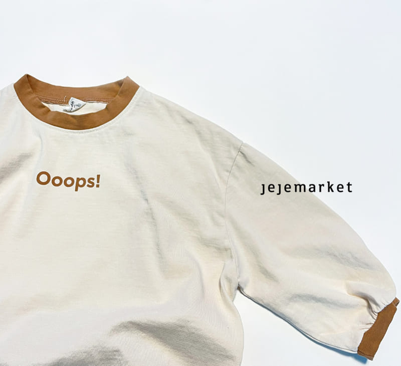 JEJE MARKET - Korean Children Fashion - #Kfashion4kids - Opps Long Tee - 12