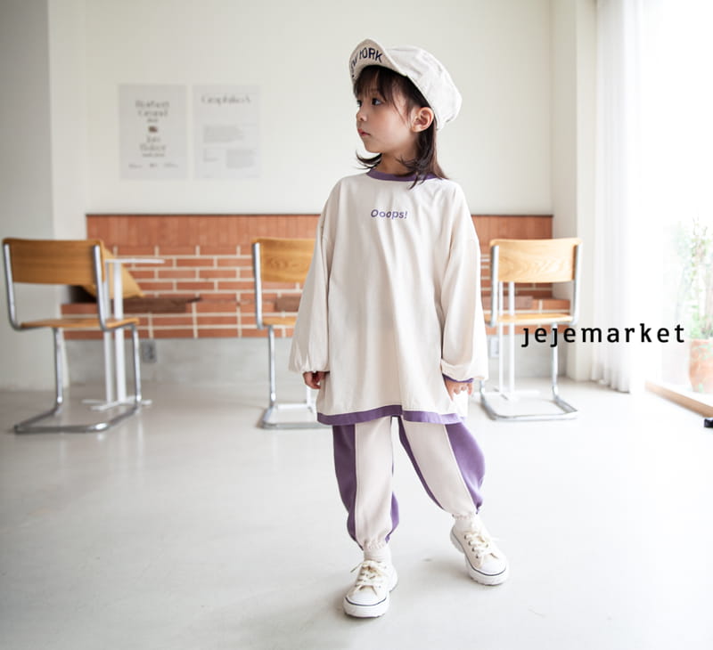 JEJE MARKET - Korean Children Fashion - #Kfashion4kids - Opps Long Tee - 3