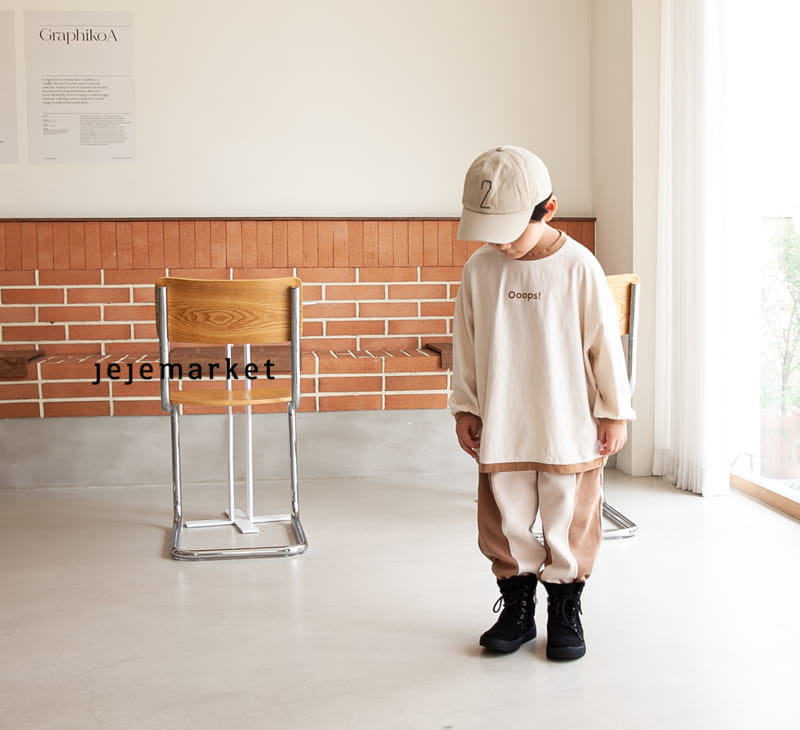 JEJE MARKET - Korean Children Fashion - #Kfashion4kids - Opps Long Tee - 8