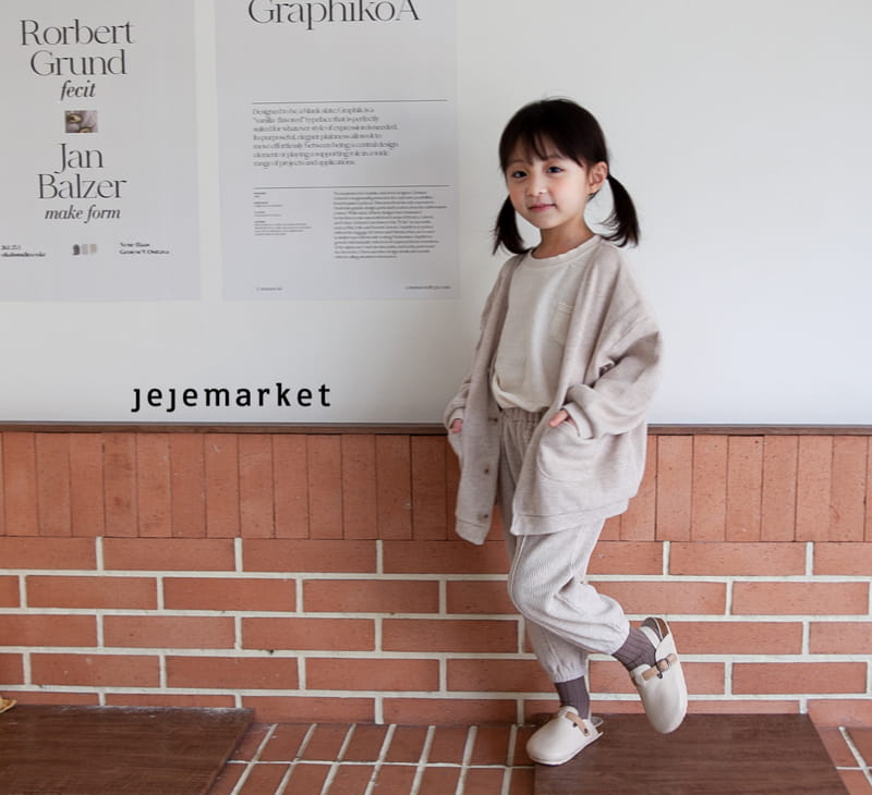 JEJE MARKET - Korean Children Fashion - #Kfashion4kids - Waffle Cardigan - 9