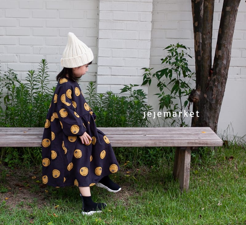 JEJE MARKET - Korean Children Fashion - #Kfashion4kids - Smile Puff One-piece - 11