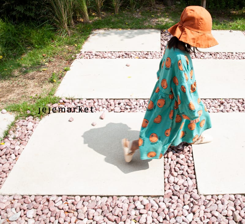JEJE MARKET - Korean Children Fashion - #Kfashion4kids - Smile Puff One-piece - 8