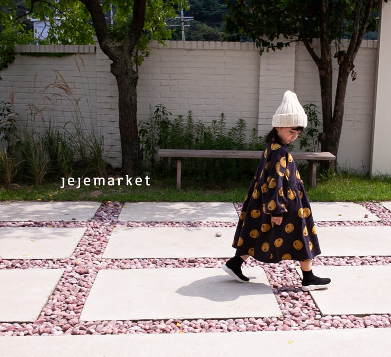 JEJE MARKET - Korean Children Fashion - #Kfashion4kids - Smile Puff One-piece - 9