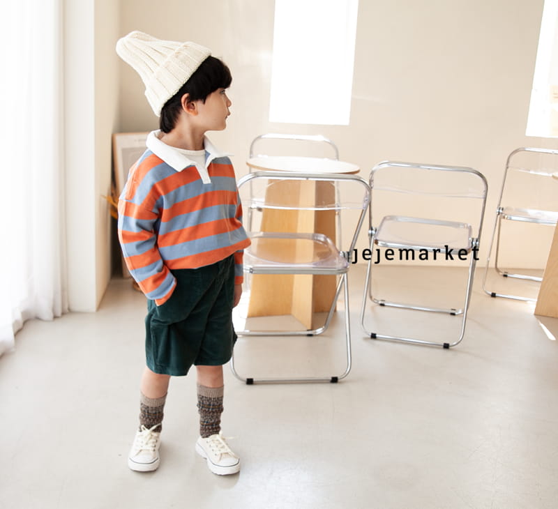 JEJE MARKET - Korean Children Fashion - #Kfashion4kids - Saint Collar Tee - 10