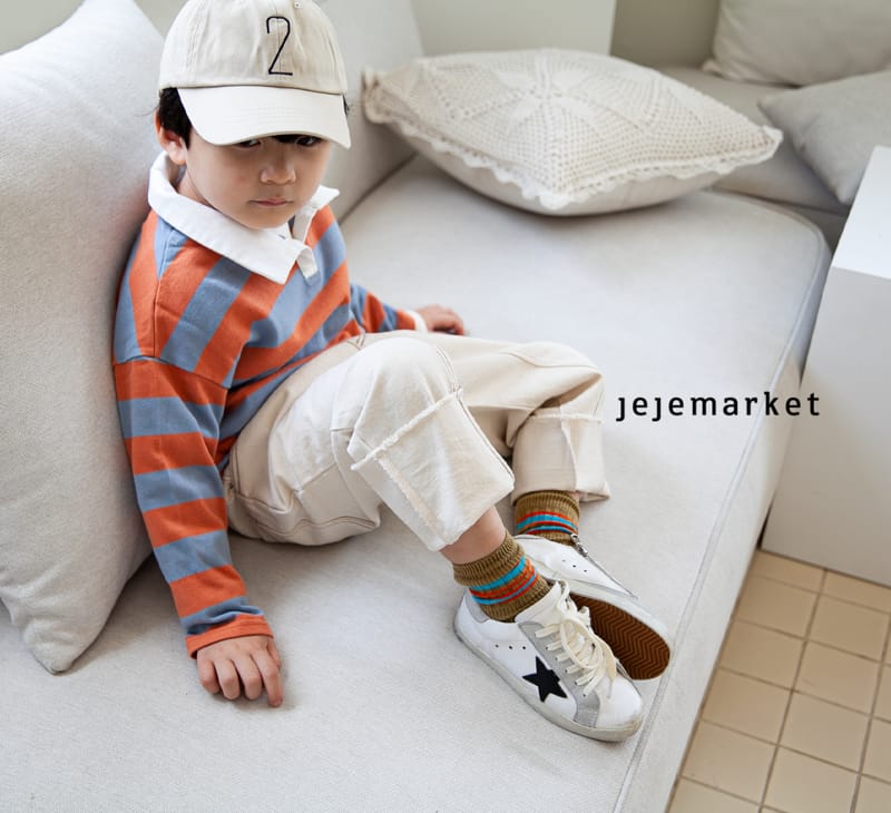 JEJE MARKET - Korean Children Fashion - #Kfashion4kids - Saint Collar Tee - 11