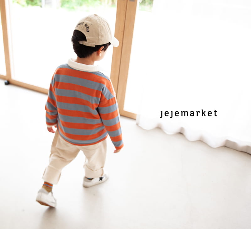 JEJE MARKET - Korean Children Fashion - #Kfashion4kids - Saint Collar Tee - 12