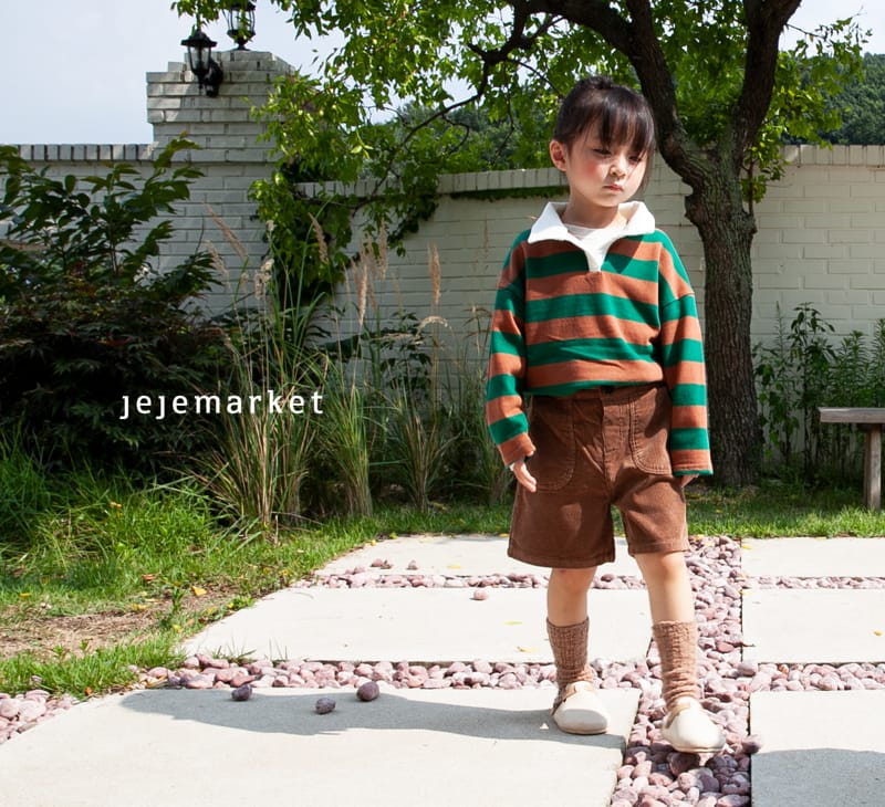 JEJE MARKET - Korean Children Fashion - #Kfashion4kids - Saint Collar Tee - 3