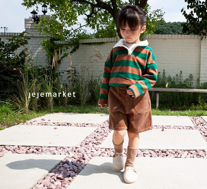 JEJE MARKET - Korean Children Fashion - #Kfashion4kids - Saint Collar Tee - 4