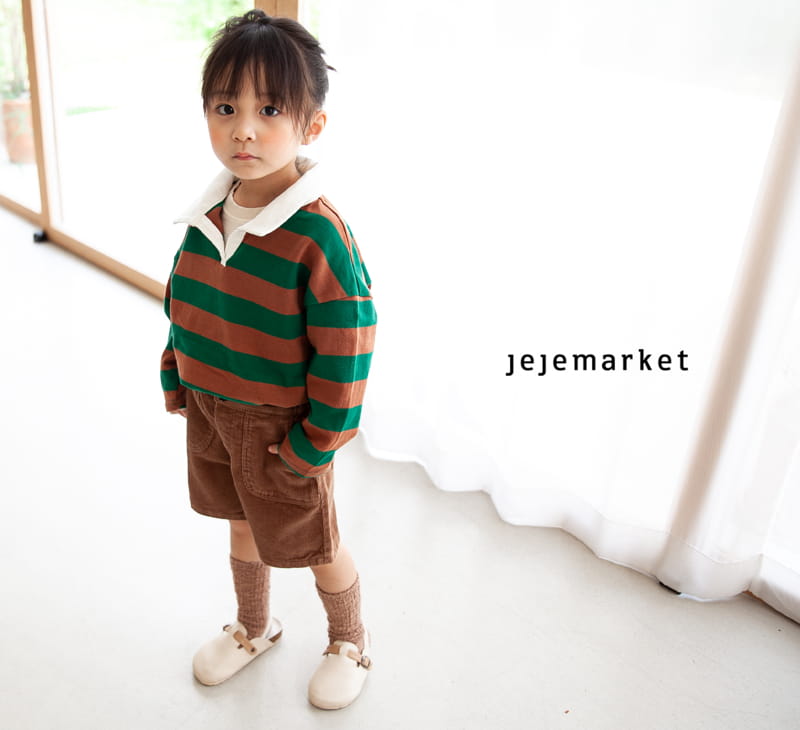 JEJE MARKET - Korean Children Fashion - #Kfashion4kids - Saint Collar Tee - 5