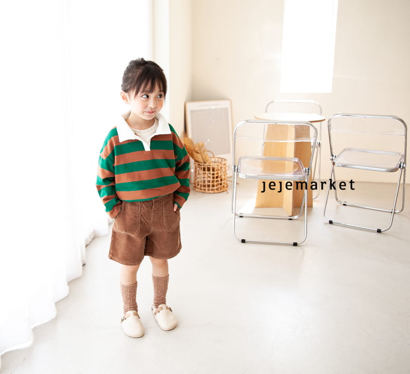 JEJE MARKET - Korean Children Fashion - #Kfashion4kids - Saint Collar Tee - 6