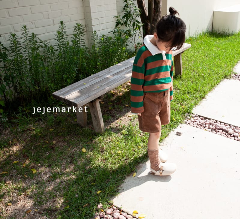 JEJE MARKET - Korean Children Fashion - #Kfashion4kids - Saint Collar Tee - 8