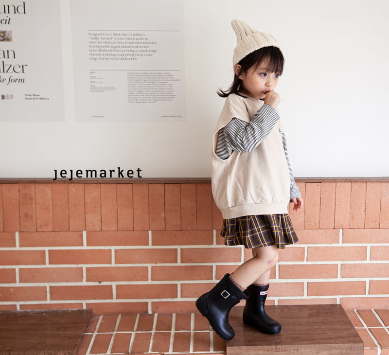 JEJE MARKET - Korean Children Fashion - #Kfashion4kids - Blanc Vest - 6