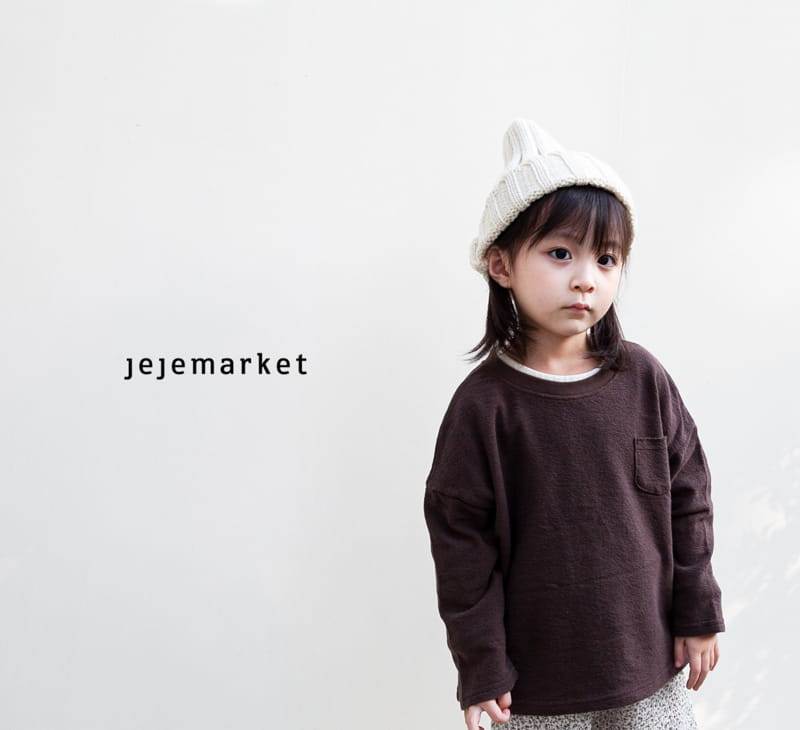 JEJE MARKET - Korean Children Fashion - #Kfashion4kids - Molly Pocket Tee - 12