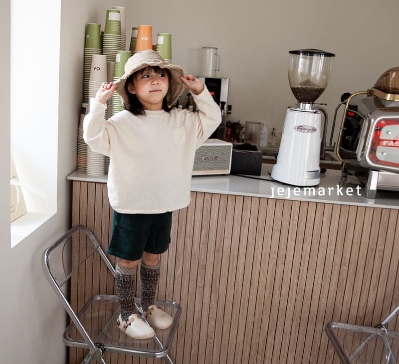 JEJE MARKET - Korean Children Fashion - #Kfashion4kids - Molly Pocket Tee - 3