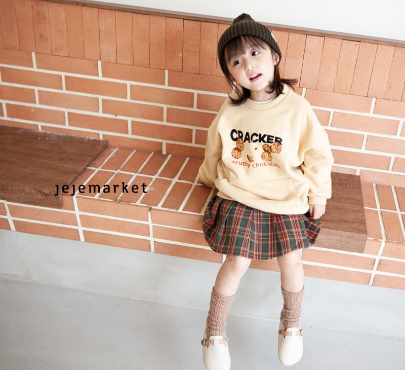 JEJE MARKET - Korean Children Fashion - #Kfashion4kids - Rino Check Skirt - 6