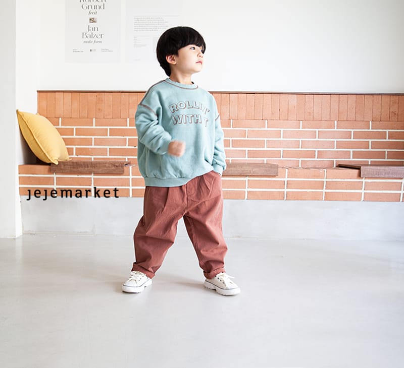 JEJE MARKET - Korean Children Fashion - #Kfashion4kids - Rollin Stitch Sweatshirt - 12