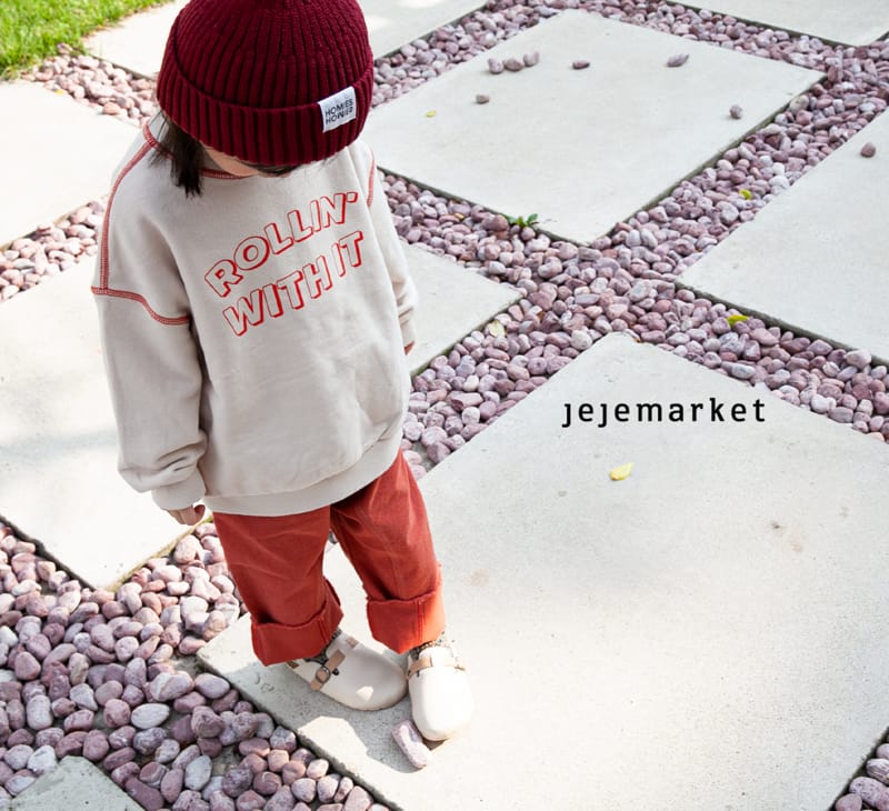 JEJE MARKET - Korean Children Fashion - #Kfashion4kids - Rollin Stitch Sweatshirt - 5