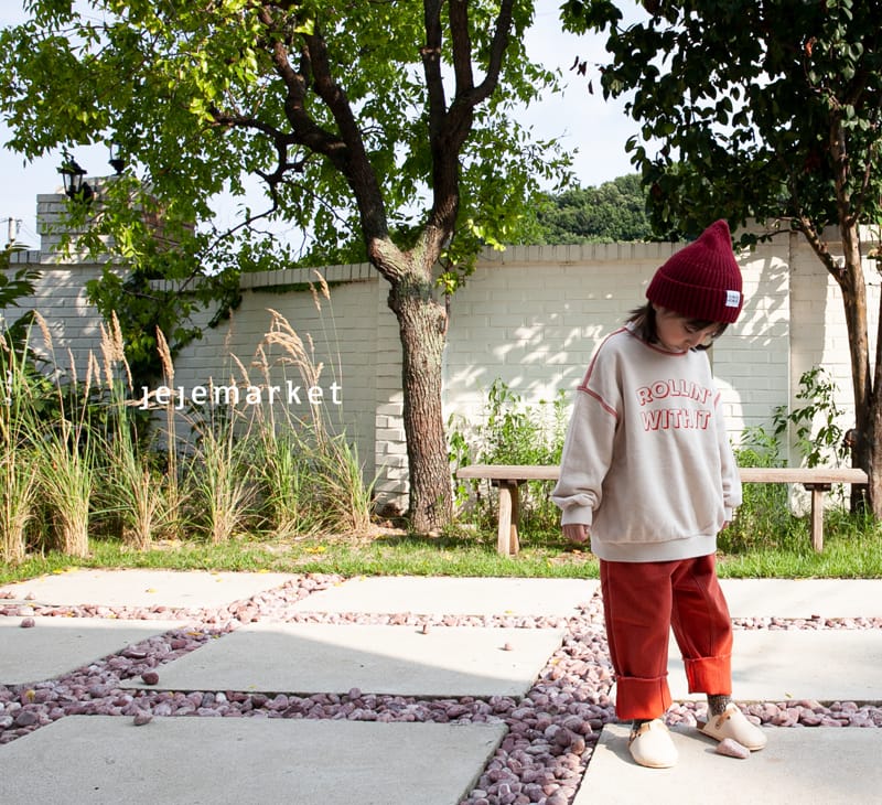 JEJE MARKET - Korean Children Fashion - #Kfashion4kids - Rollin Stitch Sweatshirt - 6