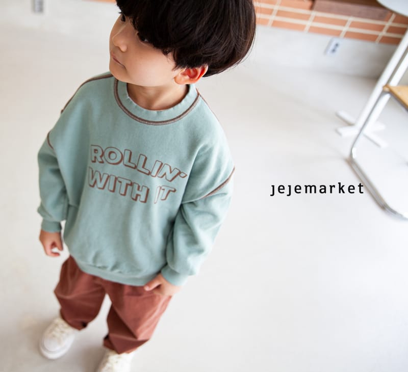 JEJE MARKET - Korean Children Fashion - #Kfashion4kids - Rollin Stitch Sweatshirt - 9