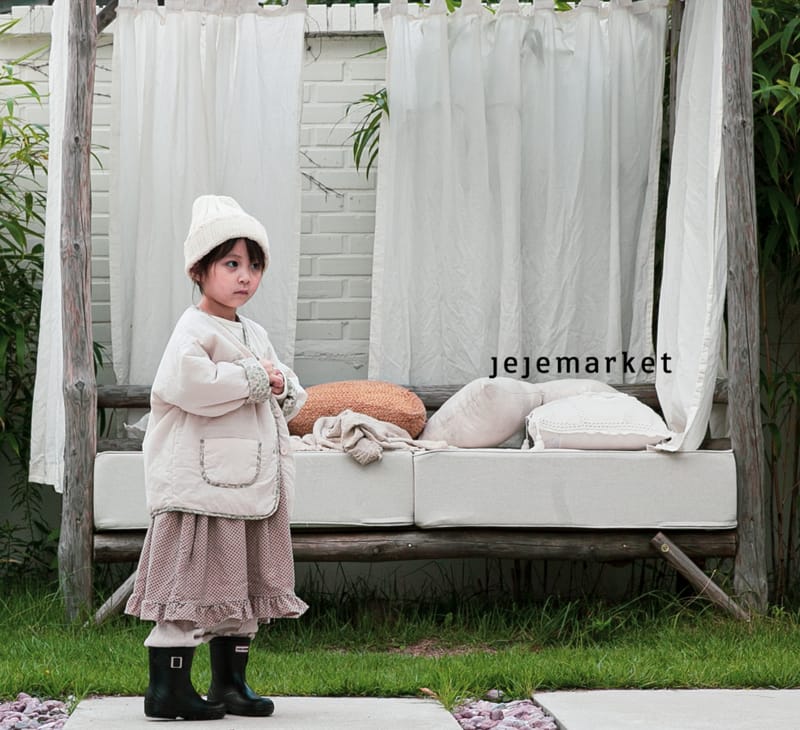 JEJE MARKET - Korean Children Fashion - #Kfashion4kids - Roche Bonding Reversible Jacket - 3