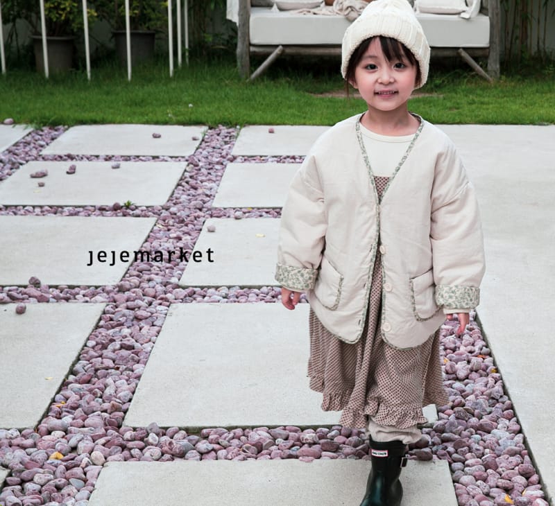 JEJE MARKET - Korean Children Fashion - #Kfashion4kids - Roche Bonding Reversible Jacket - 5