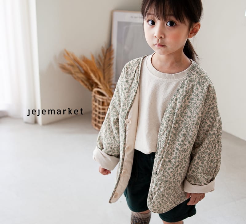 JEJE MARKET - Korean Children Fashion - #Kfashion4kids - Roche Bonding Reversible Jacket - 6