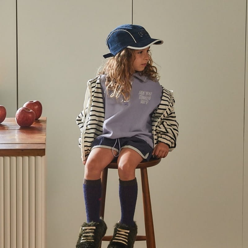 JEJEUNOSITY - Korean Children Fashion - #Kfashion4kids - Kenny Zipper Tee