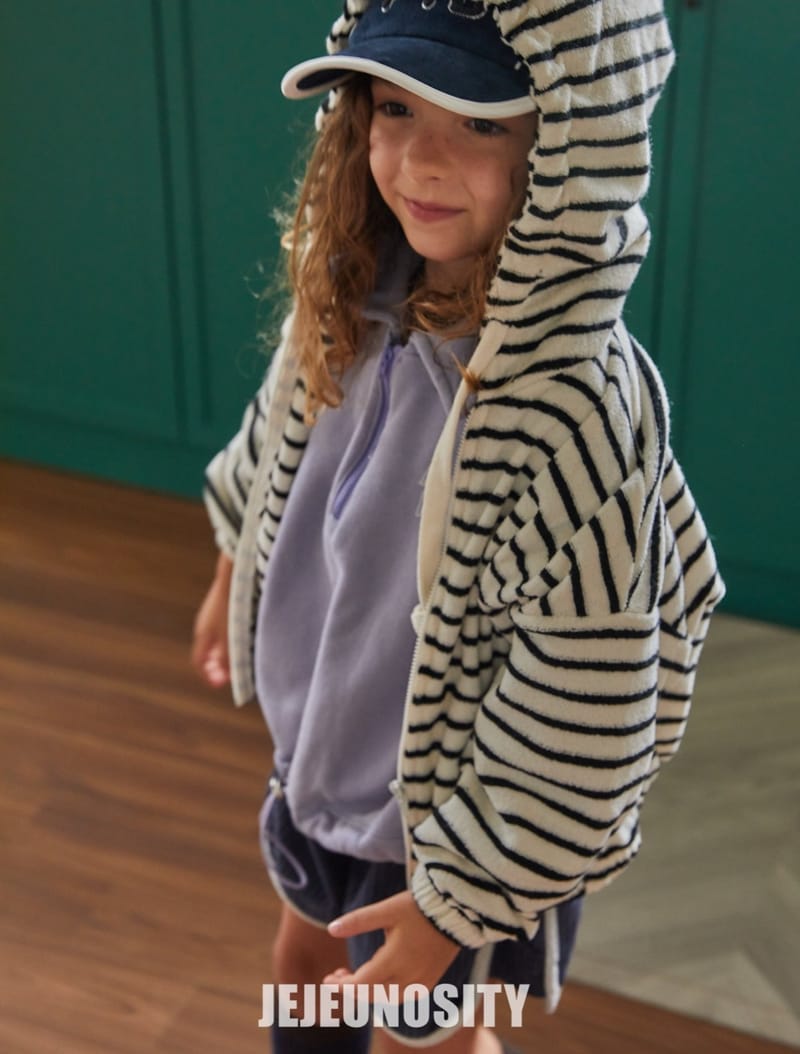 JEJEUNOSITY - Korean Children Fashion - #Kfashion4kids - Kenny Zipper Tee - 4