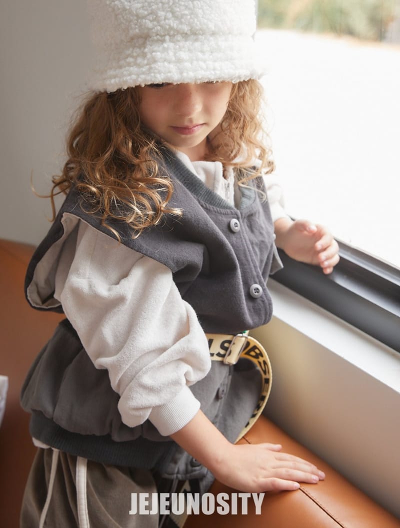 JEJEUNOSITY - Korean Children Fashion - #Kfashion4kids - Kenny Zipper Tee - 5