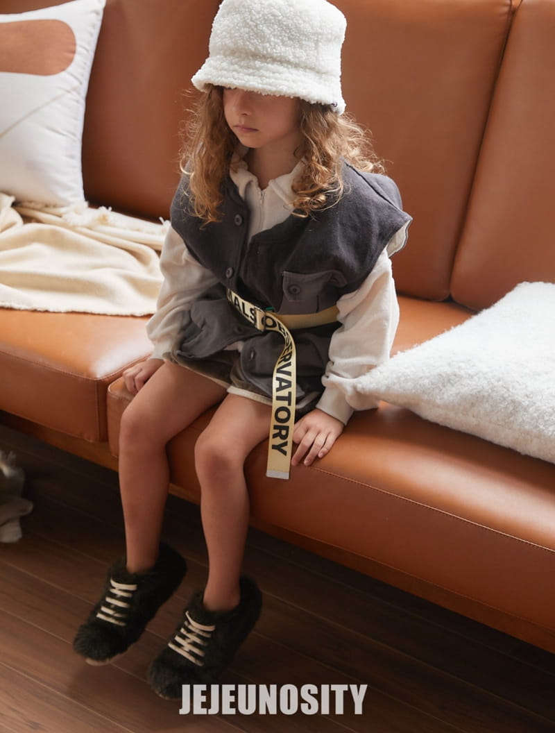 JEJEUNOSITY - Korean Children Fashion - #Kfashion4kids - Kenny Zipper Tee - 6