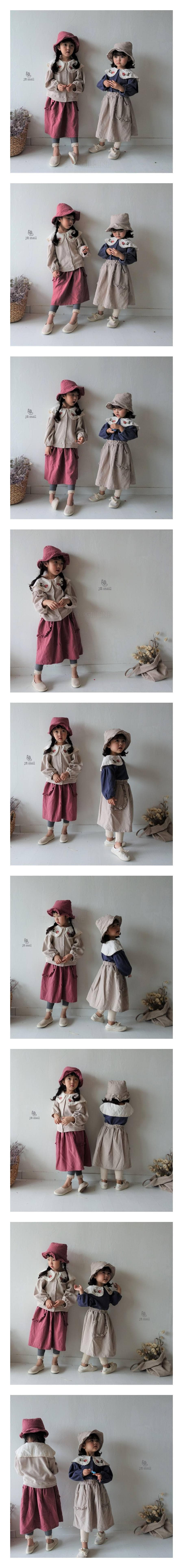 JM SNAIL - Korean Children Fashion - #Kfashion4kids - Frill Pocket Skirt