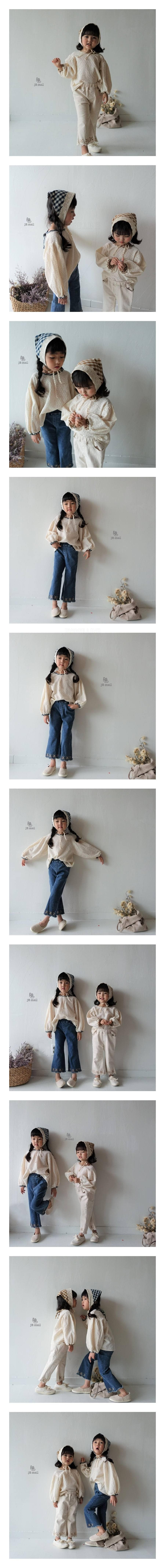 JM SNAIL - Korean Children Fashion - #Kfashion4kids - Echo Punching Blouse