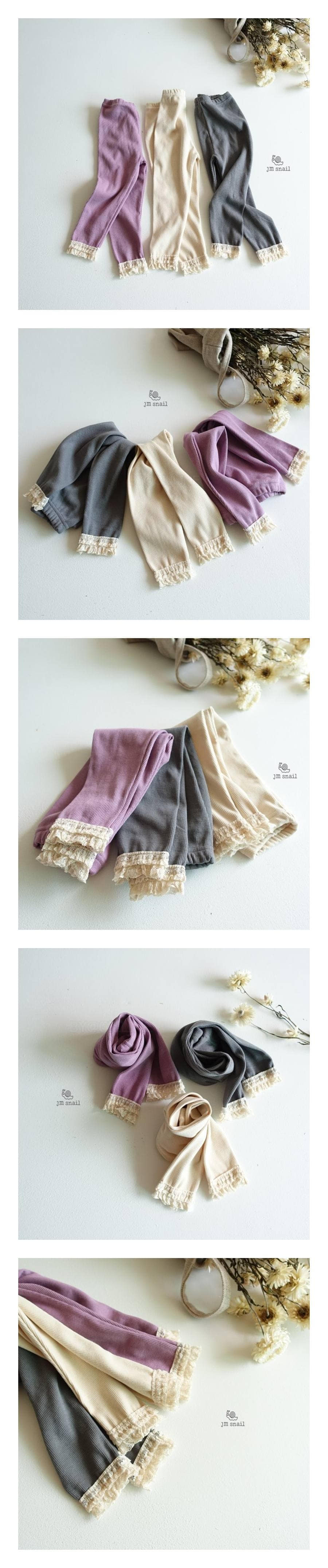 JM SNAIL - Korean Children Fashion - #Kfashion4kids - Anny Rib Leggings