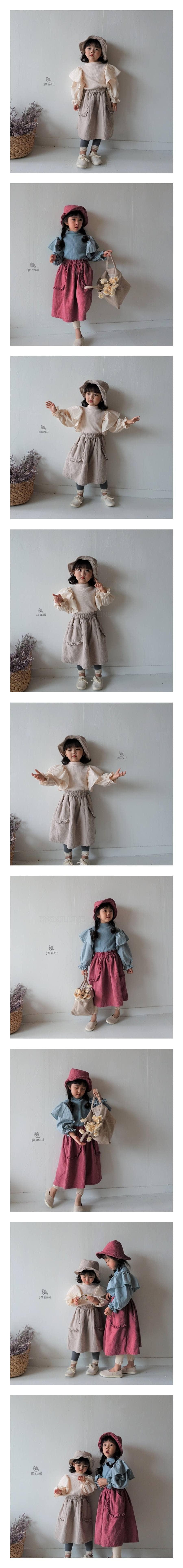 JM SNAIL - Korean Children Fashion - #Kfashion4kids - Lala Ruffle Tee