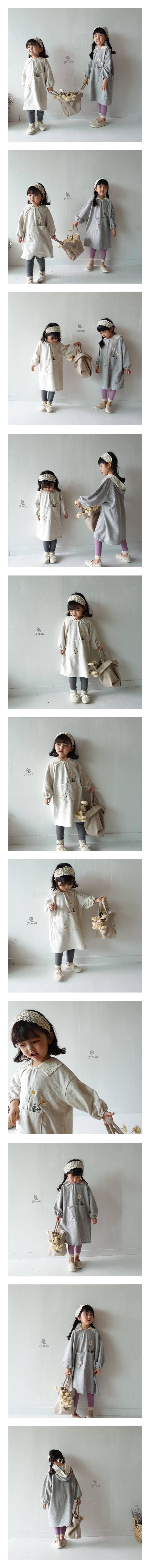 JM SNAIL - Korean Children Fashion - #Kfashion4kids - Daisy Hood One-piece