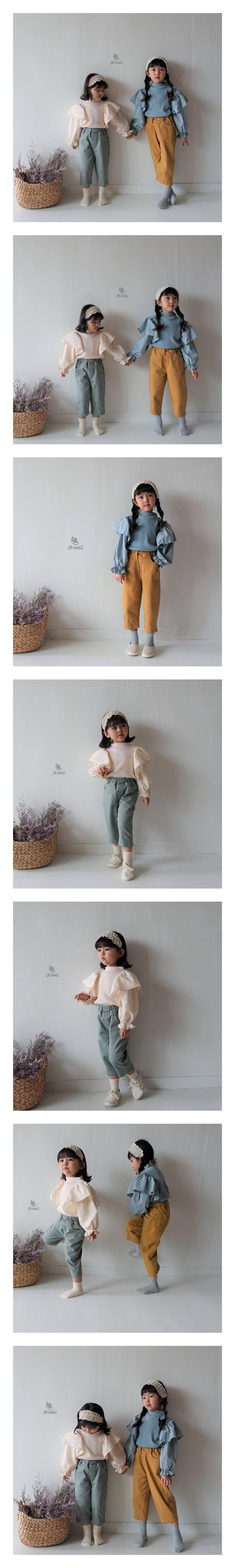 JM SNAIL - Korean Children Fashion - #Kfashion4kids - Dart Span Baggy Pants