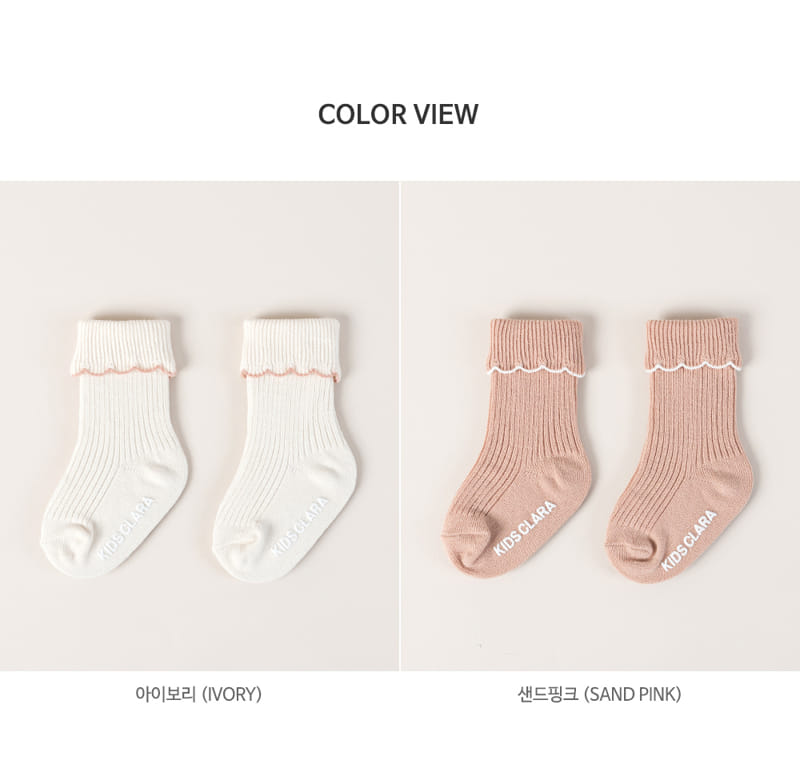 KIDS CLARA - Korean Children Fashion - #Kfashion4kids - Dana Baby Socks [set of 5] - 11