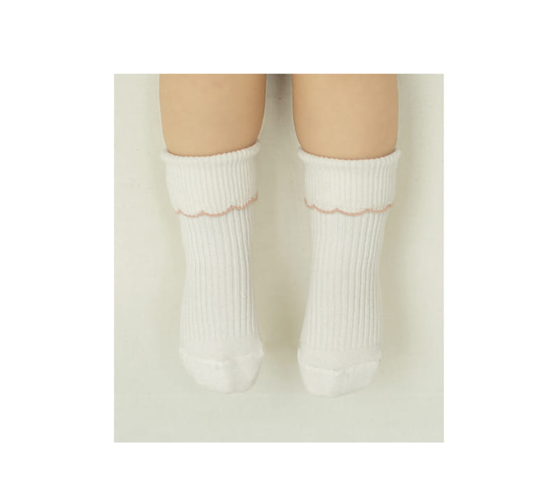 KIDS CLARA - Korean Children Fashion - #Kfashion4kids - Dana Baby Socks [set of 5] - 5