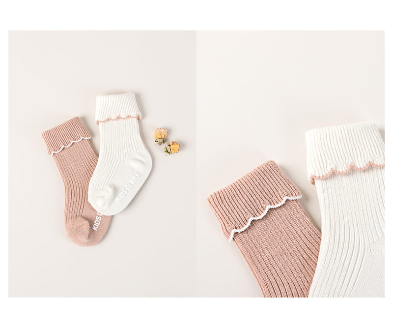 KIDS CLARA - Korean Children Fashion - #Kfashion4kids - Dana Baby Socks [set of 5] - 8