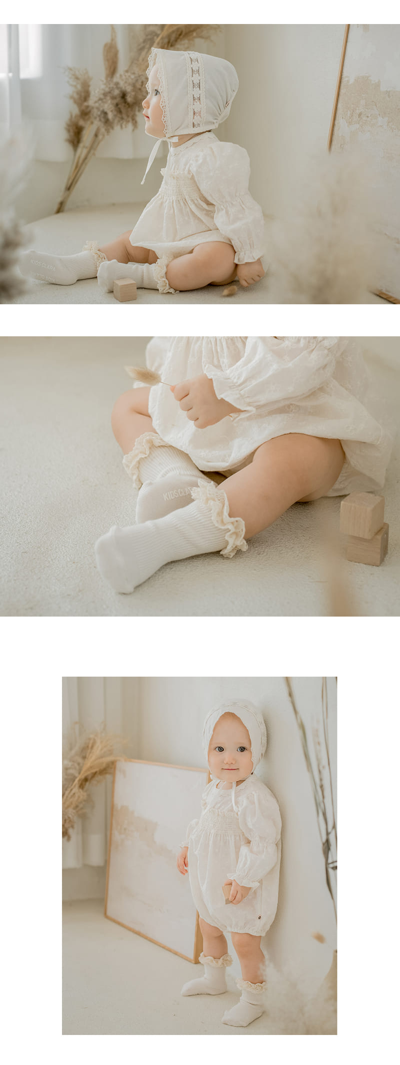 KIDS CLARA - Korean Children Fashion - #Kfashion4kids - Juang Lace Baby Socks [set of 5] - 7