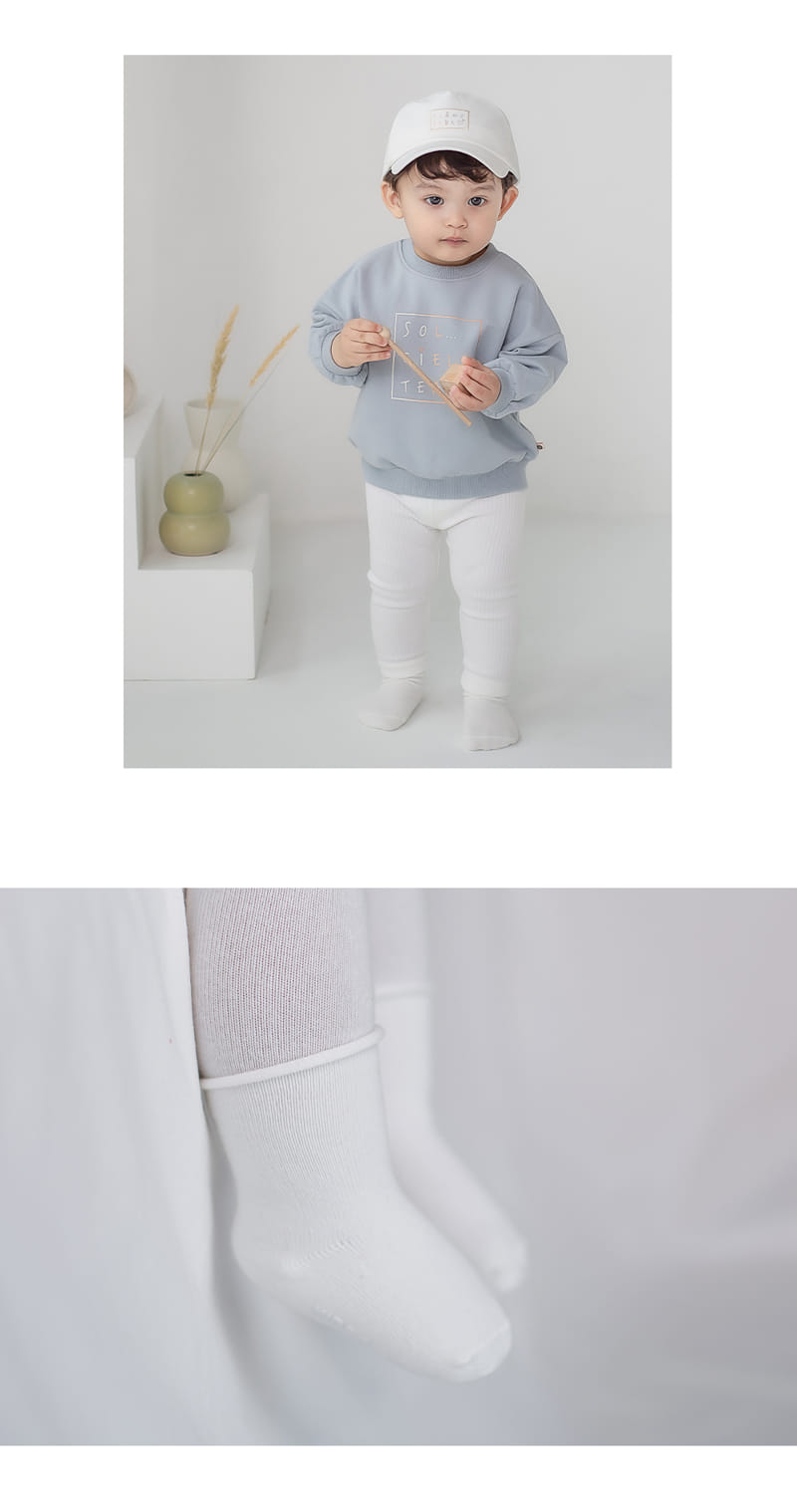 KIDS CLARA - Korean Children Fashion - #Kfashion4kids - Joy Rolling Baby Socks [set of 5] - 9