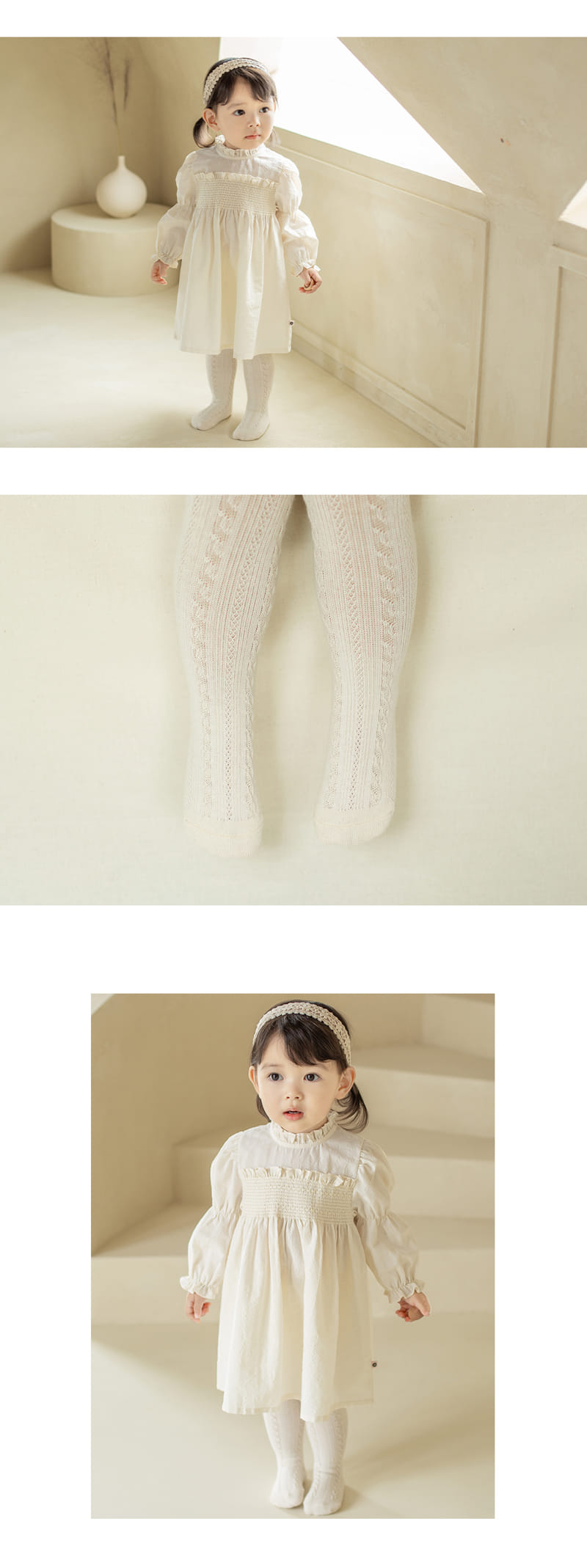 KIDS CLARA - Korean Children Fashion - #Kfashion4kids - Lemond Baby Tights [set of 5] - 7